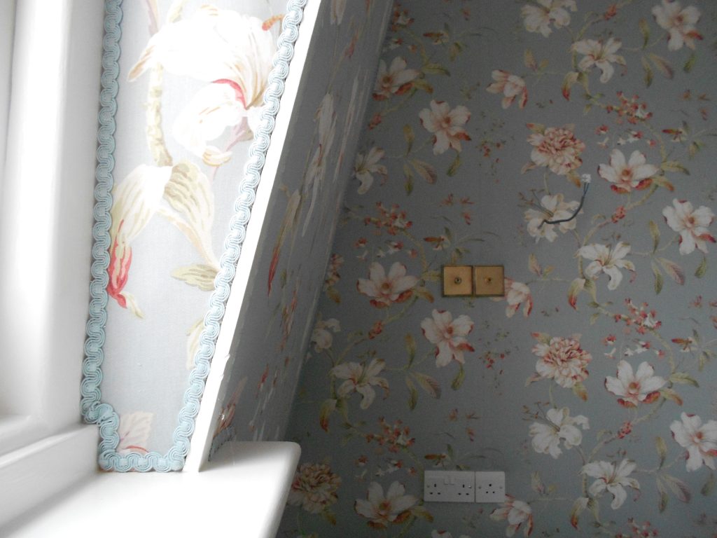 Fabric Walling London a townhouse by the Fabric Walling Company