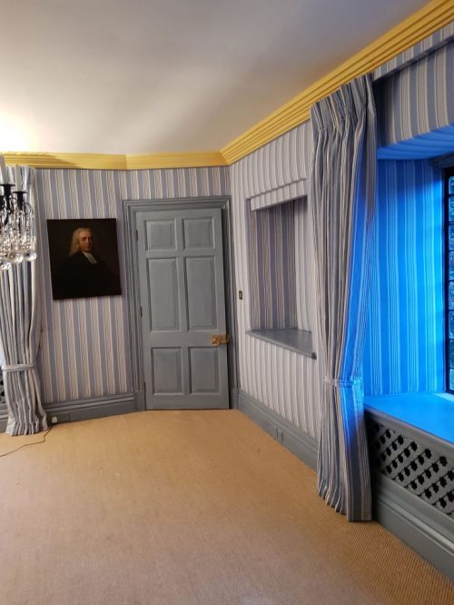 Oxfordshire Manor House - fabric walling