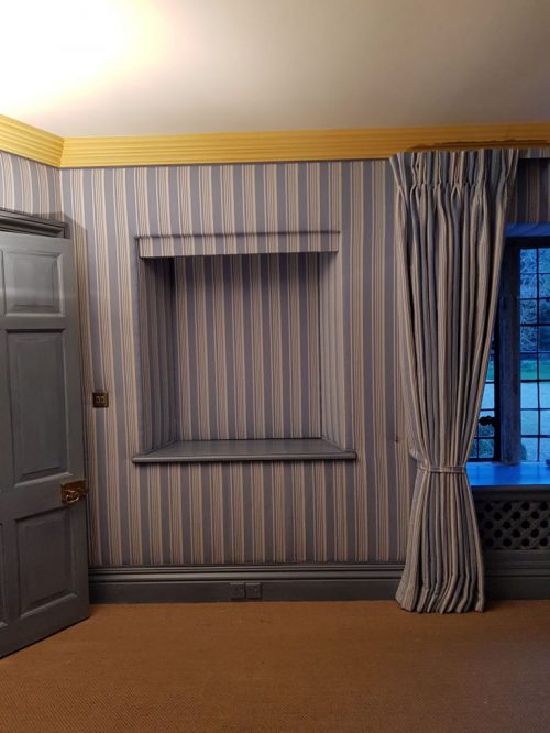 Oxfordshire Manor House - fabric walling